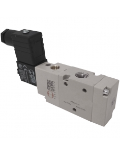 Electrovanne 3/8 3 voies monostable NC avec bobine - Metal Work