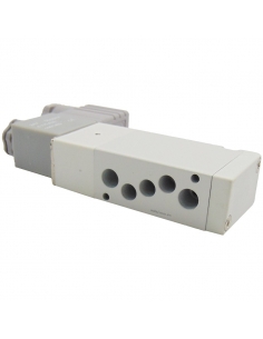 Solenoid valve 1/4 5/2 ways monostable 24 Vdc on plate - Mindman - ADAJUSA 2