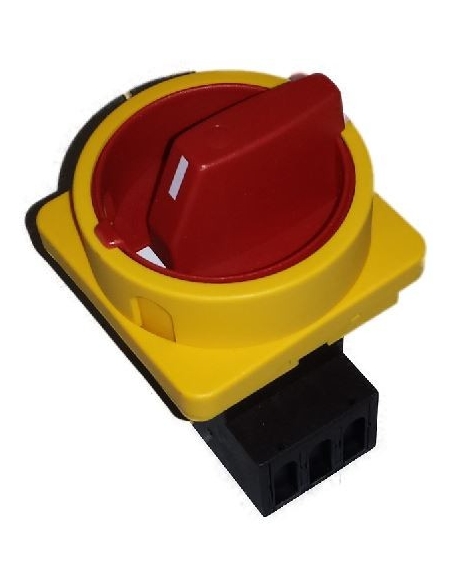 Three-phase switch 40A Size 67 yellow-red controller