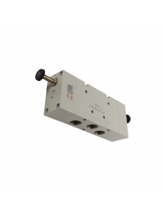 Electrovanne 1/2 5 voies 3 positions centres de pression - Metal Work - ADAJUSA