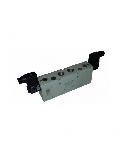 solenoid valve 1/2 5 ways 3 positions assisted closed centers 24Vdc 5W - Metal Work - ADAJUSA