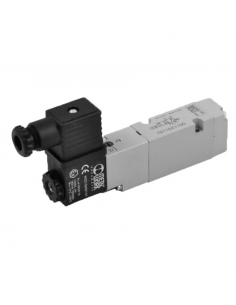 Pneumatic solenoid valve 5/3 assisted exhaust centers 230 Vac series 70 on Metal Work basis - ADAJUSA 2