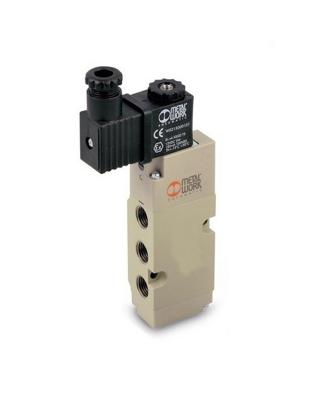 Electrovanne NAMUR monostable 4/2 avec bobine 24Vac Metal Work - ADAJUSA