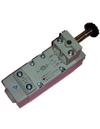 électrovanne ISO taille 1 monostable sans bobine Metal Work - ADAJUSA