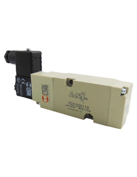 Monostable NAMUR solenoid valve 4/2 with coil 24Vac Metal Work - ADAJUSA