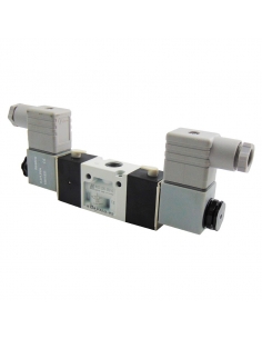 Solenoid valve 1/4 3-way bistable 24Vdc Mindman S.220 - ADAJUSA