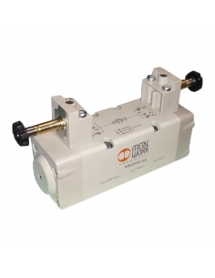 Electrovanne ISO taille 1 bistable sans bobine - Metal work