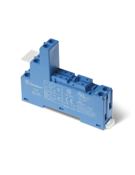 Miniature relay base 2 contacts SERIES 95 - FINDER