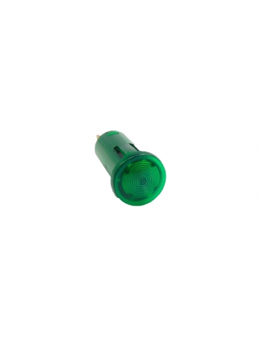 Green signal light 230 Vac 12mm