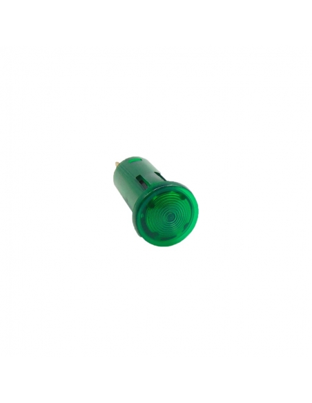 Green signal light 230 Vac 12mm