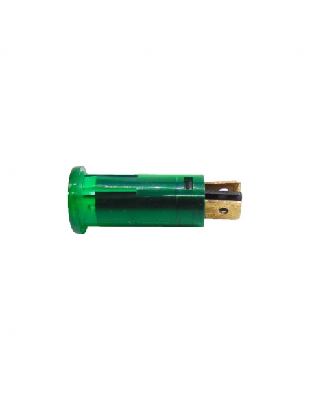 Green signal light 230 Vac 12mm