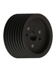 Poulie courroie trapézoïdale SPB 180x8 avec cône T3030 - ADAJUSA