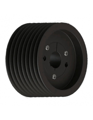 SPB 180x8 v-belt pulley with T3030 taper - ADAJUSA