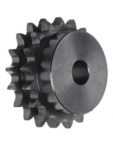 Double sprockets for roller chain 3/4 x 7/16 12B-2 Z50 DIN8187 - ISO R606