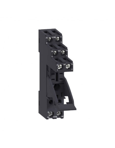 Base for relay 2 contacts Series RXG SCHNEIDER