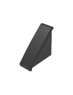 Couvercle pour équerre en aluminium pour profilé 45x90 ADAJUSA