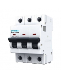 Disjoncteur tripolaire 16A (3x16A) - Hyundai Electric