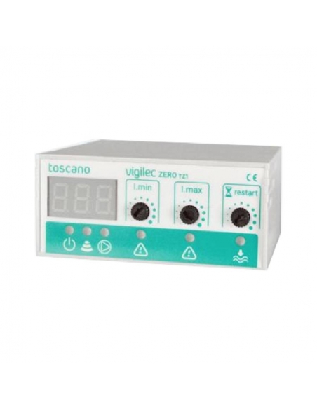 Module de contrôle enfichable pour tableau de commande et de protection monophasé/triphasé TZ1-230 TOSCANO | ADAJUSA
