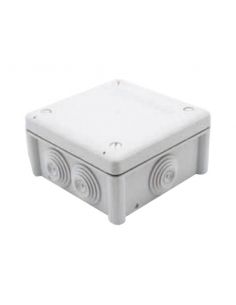 Boîte thermoplastique 100x100x55mm avec cônes - ADAJUSA
