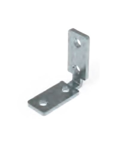 Aluminum T-slot profile 90 deg corner bracket 8-set black cover 40x40-8mm 