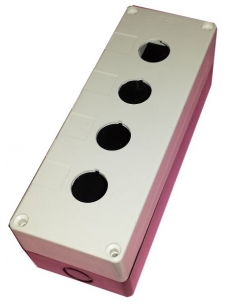 Caja 1 elemento diametro 22 plastico