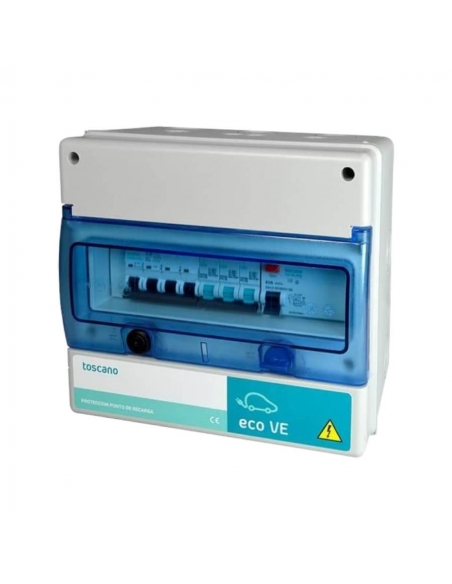 Tableau de commande et de protection ECO-VE-COMBI triphasé 63A Toscano ADAJUSA