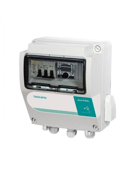 Control panel and protection for treatment plants ECO-POOL-230-T100-D Toscano | ADAJUSA