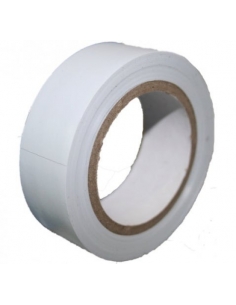 White insulating tape 19mmx0.13mm reel of 10m | ADAJUSA