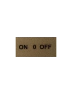 Label "ON-0-OFF"