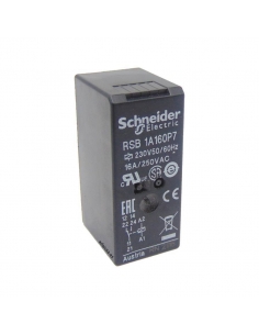Interface relay 1 contact ,12A 230Vac SCHNEIDER | Adajusa 2