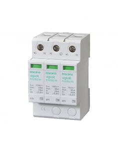 Surge protector photovoltaic systems T1+T2 FV2-1000/3 Toscano / Adajusa