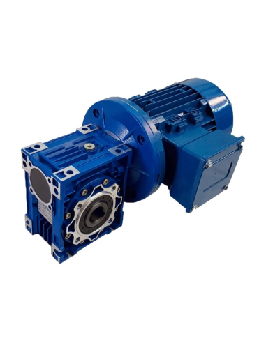 Three-phase gear motor 0.37kW 0.5HP 230/400Vac 1500 rpm ratio 60 T50 (24rpm)