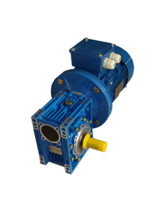 Motoréducteur monophasé  0,37kW 0,5CV 230Vac 1500 tr/min relation 15 (94tr/min) 2