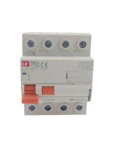 Differential 4 poles 63A 30mA 10kA - LS 2