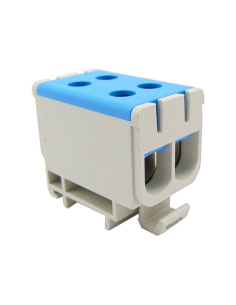 Borne de dérivation 1 pôle 4x35-150mm2 gris | ADJUSA