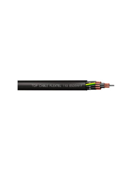 Tuyau multi-fils 19x1mm PVC noir | Adajusa