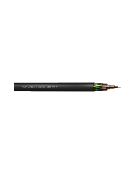 Tuyau multi-fils 12x2,5 mm PVC noir | Adajusa