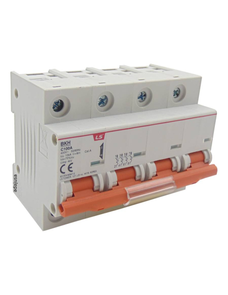 Disjoncteur 4 pôles 125A 10kA (4x125A) - LS