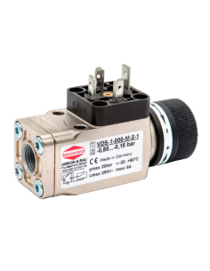 Vacuostat réglable 1/4 avec connecteur - ADAJUSA
