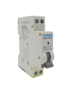 MCB circuit breaker Differential 6A 30mA Class A Narrow Profile - Hyundai Electric