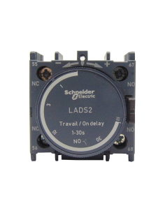 Timer to contactor 1-30 sec delay to LADS2 connection Schneider / Adajusa 2