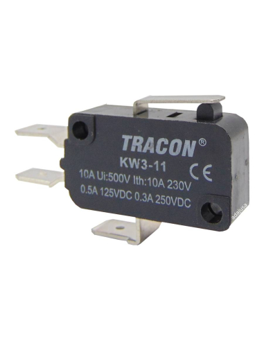 Microrupteur levier court KW3-11 : KW3-11 Adajusa