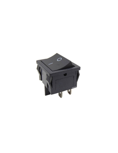 Interrupteur noir 16A-250V 2 circuits 22.2x20mm Tes Series : : Interrupteur noir 16A-250V 2 circuits 22.2x20mm Tes Series Adajus
