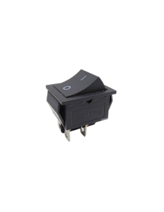 Interrupteur noir 16A-250V 2 circuits 30x22mm Tes Series : : Interrupteur noir 16A-250V 2 circuits 30x22mm Tes Series Adajusa