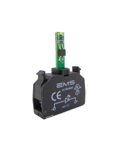 Lampholder block with integrated LED 240Vac - EMS | Adajusa
