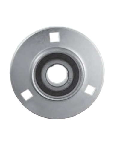 BPF stamped sheet metal round bracket with SA206 bearing | Adajusa