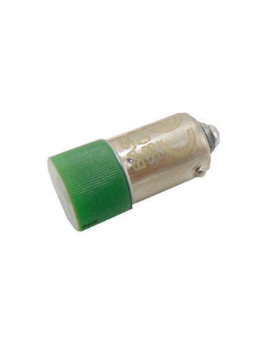 Ampoule led couleur verte Ba9s 230 Vac