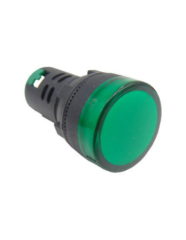 Green multiled pilot 380 Vac 22mm