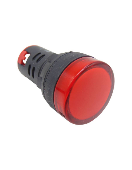 pilote multi-led couleur rouge 12 Vdc ou Vac 22mm