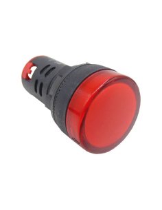 Red multiled pilot 24 Vdc or Vac 22mm